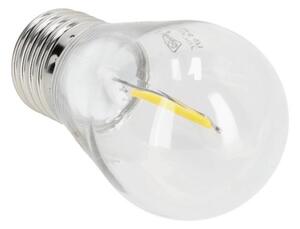 LED Žiarovka FILAMENT ST45 E27/1W/230V 2700K