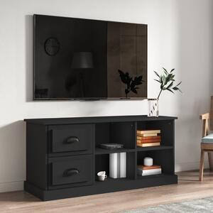 TV skrinka čierna 102x35,5x47,5 cm kompozitné drevo