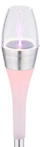 Globo 36040 - LED RGB Solárne svietidlo 2xLED/0,06W/3V IP44