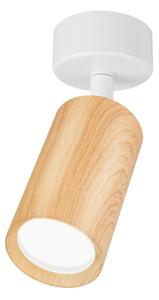 Brilagi - Bodové svietidlo SELE 1xGU10/30W/230V biela/dekor duba