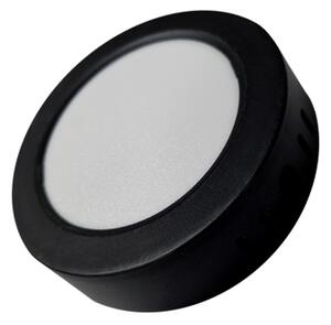 LED Stropné svietidlo ROUND LED/6W/230V 4000K pr. 12,1 cm čierna