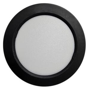 LED Stropné svietidlo ROUND LED/6W/230V 4000K pr. 12,1 cm čierna