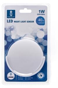 Aigostar - LED Nočné svetlo so senzorom súmraku LED/1W/230V 6500K okrúhly