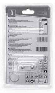 Aigostar - LED Nočné svetlo so senzorom súmraku LED/1W/230V 6500K okrúhly