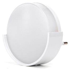 Aigostar - LED Nočné svetlo so senzorom súmraku LED/1W/230V 6500K okrúhly