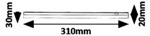 Rabalux 5216 - LED Podlinkové svietidlo GREG LED/4W/230V