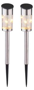 Globo 33799-2 - SADA 2x Solárna lampa 10xLED/0,06W/1,2V IP44