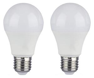 SADA 2x LED Stmievateľná žiarovka A60 E27/9W/230V 6400K