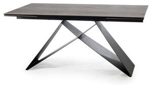Jedálenský stôl WISTAN 2 hnedá/čierna