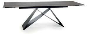 Jedálenský stôl WISTAN 2 hnedá/čierna