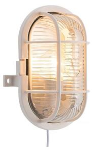 Nordlux - Vonkajšie nástenné svietidlo SKOTLAMPE 1xE27/60W/230V IP44 biela