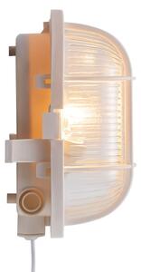 Nordlux - Vonkajšie nástenné svietidlo SKOTLAMPE 1xE27/60W/230V IP44 biela