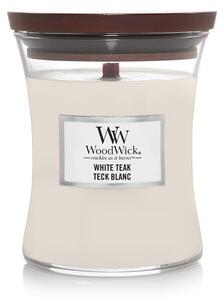 Vonná sviečka WoodWick - White Teak 275 g