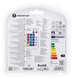 LED RGBW Stmievateľná žiarovka E27/8W/230V 3000K - Aigostar