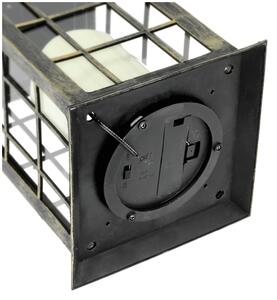 LED Solárne závesné svietidlo LED/0,02W/1,2V 1xAA 2700K IP44 patina