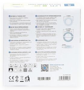 Aigostar - LED Stropné prisadené svietidlo LED/6W/230V pr. 12,3 cm 4000K biela