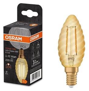 LED Žiarovka VINTAGE E14/2,5W/230V 2400K - Osram