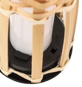 Atmosphera - LED Solárna lampa MACEO LED/1,2V 300 mAh IP44 bambus