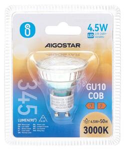 LED Žiarovka GU10/4,5W/230V 3000K - Aigostar