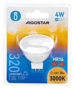 LED Žiarovka MR16 GU5,3/4W/12V 3000K - Aigostar