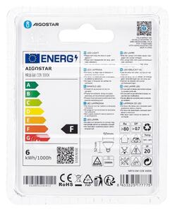 LED Žiarovka MR16 GU5,3/6W/12V 3000K - Aigostar