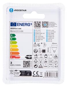 LED Žiarovka MR16 GU5,3/3W/12V 4000K - Aigostar