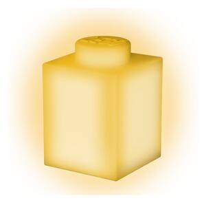 Žlté silikónové nočné svetielko LEGO® Classic Brick