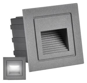 LED Vonkajšie schodiskové svietidlo Q6 LED/3W/230V IP44