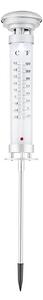 Grundig 89640 - solárna LED lampa s teplomerom, 1,2 V, 600 mAh, IP44