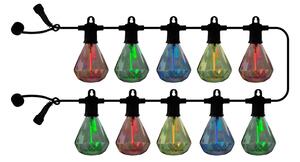 LED reťaz Marcus, muti, rozširujúca sada. 10-pl., Viacfarebné, Plast