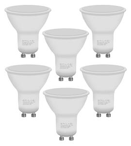 SADA 6x LED Žiarovka ECOLINE GU10/6W/230V 4000K - Brilagi