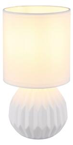 Globo 21730W - Stolná lampa SYLAS 1xE14/40W/230V biela