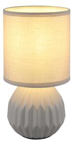 Globo 21730G - Stolná lampa SYLAS 1xE14/40W/230V šedá