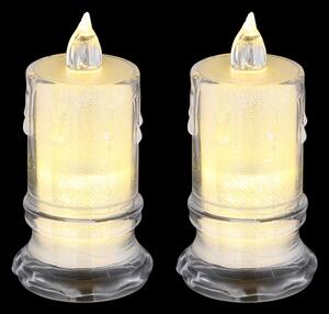 Globo 28075-2 - SADA 2x LED sviečka CANDLE LED/0,25W/3xLR1130