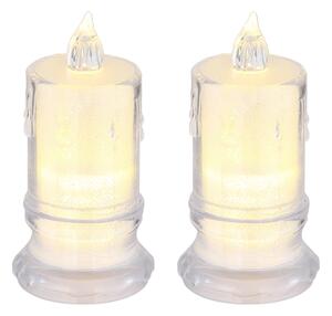 Globo 28075-2 - SADA 2x LED sviečka CANDLE LED/0,25W/3xLR1130