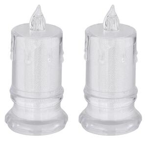 Globo 28075-2 - SADA 2x LED sviečka CANDLE LED/0,25W/3xLR1130