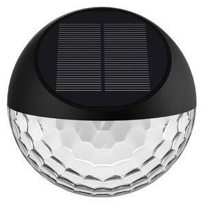 Aigostar LED RGB solárne nástenné svietidlo 2W/1,2V čierne IP44