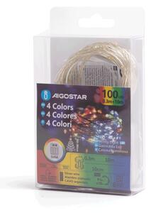 Aigostar - LED Vonkajší reťaz 100xLED/8 funkcií 10,3m IP44 multicolor