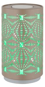 Globo 21018CH - LED RGB dotyková stolná lampa AMIYAH LED/1W/5V 500mAh hnedá