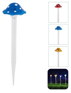Aigostar - LED solárne svietidlo LED/0,006W/1,2V 100mAh 2700K IP44 modré
