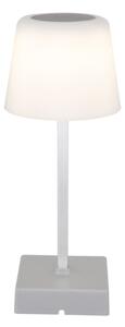 Globo 28061SI-LED XAYDEN 2W/5V LED stolná lampa, stmievateľná, strieborná