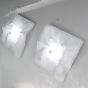 Knikerboker Crash nástenné LED biele štvorcové