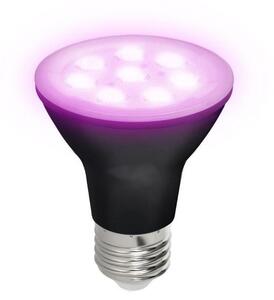 LED žiarovka PLANTY E27/7W/230V 1200K čierna pre rast rastlín