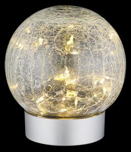 Globo 28078 - LED dekoračná nabíjacia stolná lampa SOONA 25xLED/0,06W/USB 600 mA