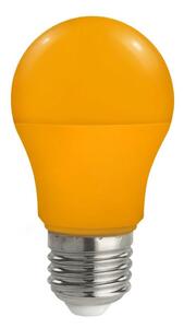 LED Žiarovka A50 E27/4,9W/230V oranžová