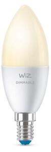 LED Stmievateľná žiarovka C37 E14/4,9W/230V 2700K CRI 90 Wi-Fi - WiZ