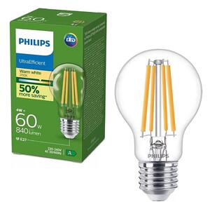 LED žiarovka ULTRAEFFICIENT VINTAGE Philips E27/4W/230V 2700K