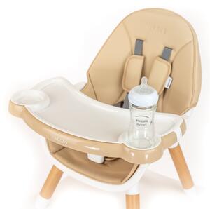 Jedálenská stolička 3v1 New Baby Grace beige