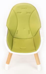 Jedálenská stolička 3v1 New Baby Grace green