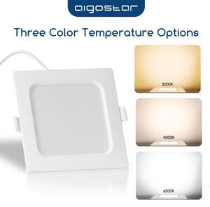 Aigostar - Zapustené LED svietidlo LED/6W/230V 3000K 12x12 cm biele